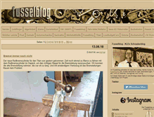 Tablet Screenshot of fusselblog.de